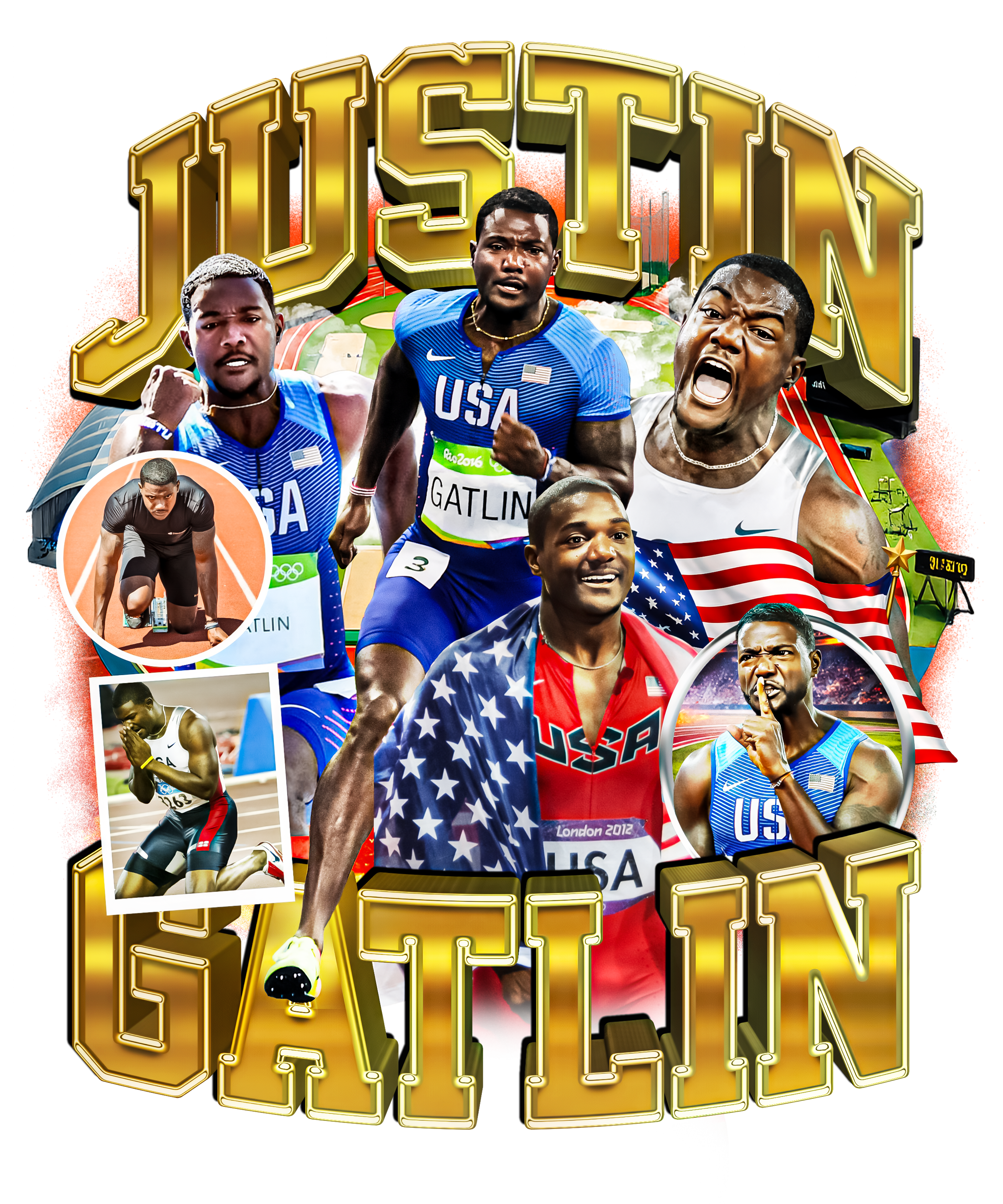 Justin Gatlin Collection