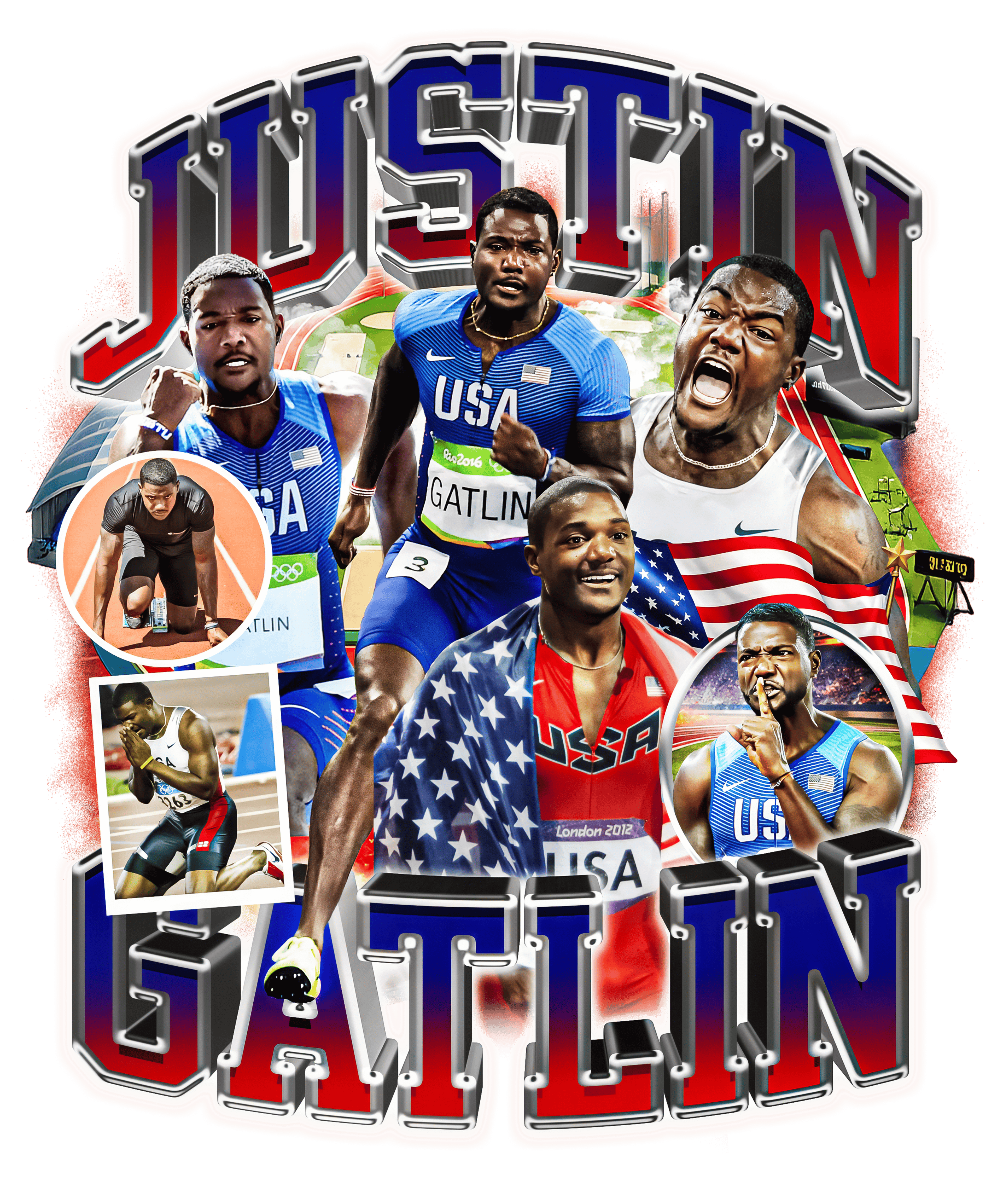 Justin Gatlin Collection