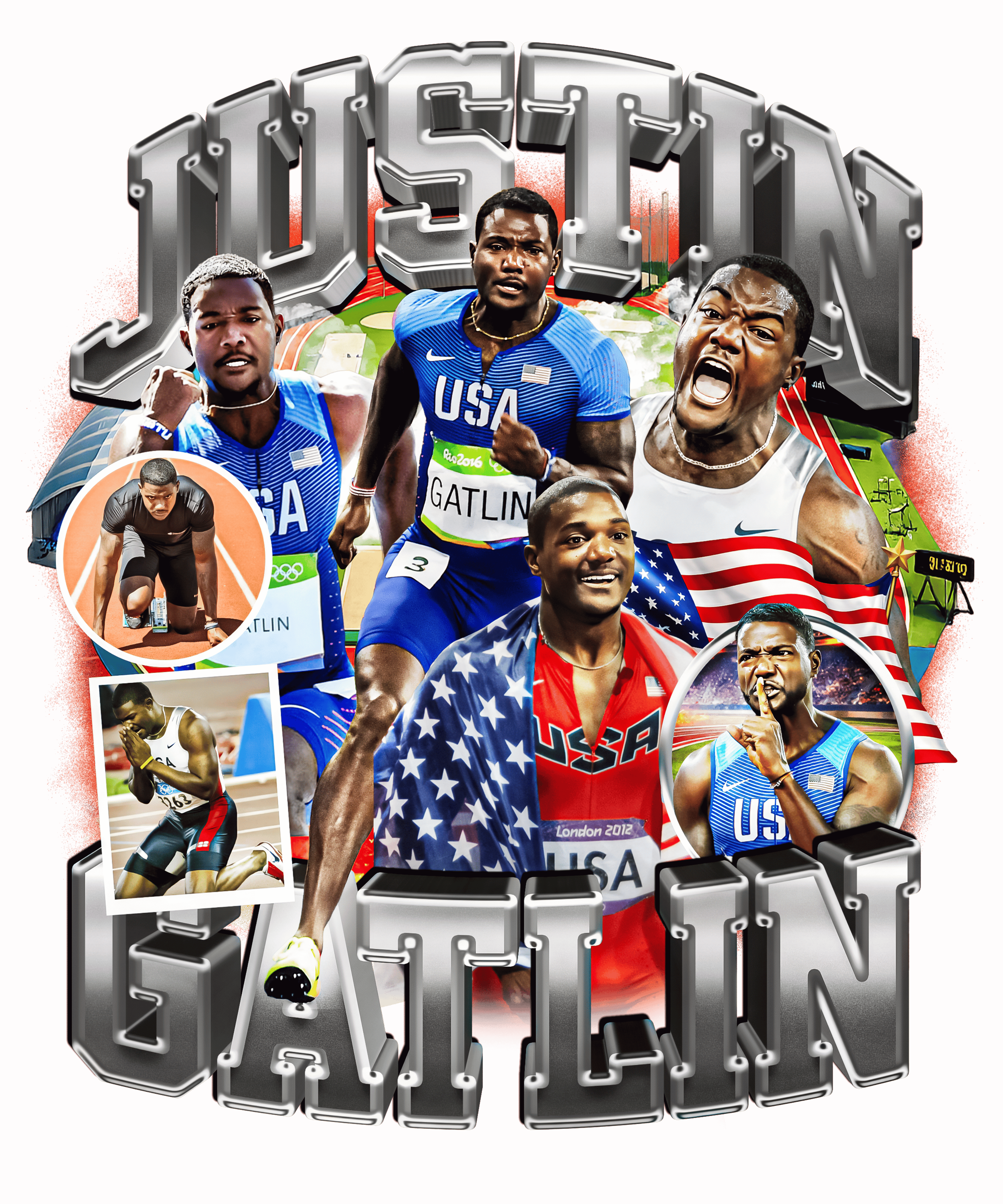 Justin Gatlin Collection
